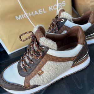 Discontinued Michael Kors Maddy Trainers Sz 7